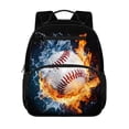 thumbnail image 1 of Jeiento Baseball Toddler Preschool Bookbag, School Bag with Adjustable Straps, Multi-Pocket Kids Backpack for Daycare Kindergarten Outdoor, 1 of 7