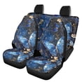 thumbnail image 1 of Jeiento Blue, Front Back Seat Covers, 4 Pieces, 1 of 7
