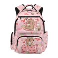 thumbnail image 1 of Jeiento Boba Capybara Girls Kids School Backpack 8-12 Years Old 17 Inch Large Capacity Water-Resistant Polyester Bookbag for Elementary School, Travel and Hiking, 1 of 7