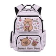 thumbnail image 1 of Jeiento Navy American Bow School Backpacks for Girls 8-12 Bookbags Large Capacity School Bags with Zipper Pockets for Primary Students 17 Inch Rucksack, 1 of 7