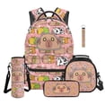 thumbnail image 1 of Jeiento Boys Backpack And Lunch Box Set Large Capacity Back To School Backpack For Girls Cute Capybara Trendy 16 Inch Backpack Kids Daypack for Primary Elementary, 1 of 6