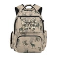 thumbnail image 1 of Jeiento Camo Deer Bow Kids School Backpack for Boys 17 Inch Cute Hunting School Bag Khaki Lightweight Elementary Backpack with Padded Laptop Sleeve & Multi-Pockets for Elementary Ages 9-12, 1 of 8