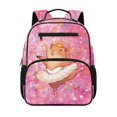 thumbnail image 1 of Jeiento Capybara 13.5 Inch Preschool Backpack for Toddler Girls, Lightweight Kids School Bag, Bookbag for Kindergarten with Storage Pockets, Pink, 1 of 7