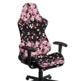thumbnail image 1 of Jeiento Cherry Blossoms Gaming Chair Seat Cover with Armrest Covers, Stylish Office Chairs Slipcover Butterfly Stretchable Non Slip Seat Cushion Protectors for Home, Office Decor, 1 of 7