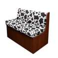 thumbnail image 1 of Jeiento Cow Print RV Dinette Cushion Covers Booth Set RV Couch Cushion Cover 2 Pack Camper Cushion Slipcover Stylish Furniture Protector for RV Camper RV Accessory Decor, 1 of 7