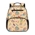 thumbnail image 1 of Jeiento Cute Capybara 13.5" Household Daily Toddler Backpack, Kids Preschool Bag, Stable Structure Multi Compartment Bag for Kindergarten Daily Learning Supplies, 1 of 7