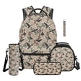 thumbnail image 1 of Jeiento Duck Camo Girls Backpack And Lunch Box Set 5-Piece with Pencil Case, Water Bottle Holder, Keychain Lightweight Large Capacity Backpack for Elementary Students, 1 of 6