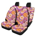 thumbnail image 1 of Jeiento Floral Wave Universal Seat Covers for Cars Front Set and Rear Split Bench Seat Covers Blanket Car Seat Covers Fit for Most Cars SUVs Trucks Vans,4 Piece Set, 1 of 7