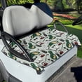 thumbnail image 1 of Jeiento Golf Ball Print Golf Cart Seat Covers Funny Golf Cart Seat Towel Blanket Universal Non-Slip Club Car Seat Cover for 2 Person Seats, 1 of 5