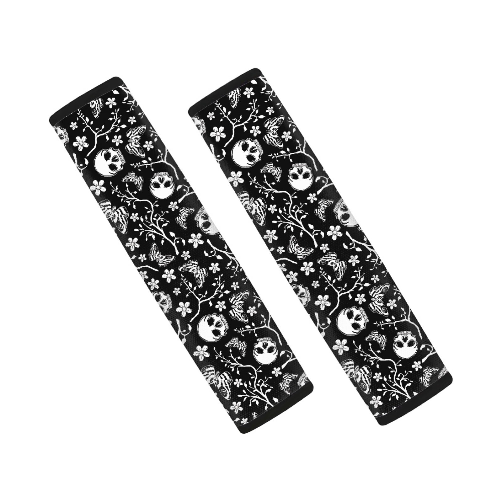 Jeiento 2 Pack Car Seat Belt Pads Cover Universal Seat Belt Shoulder Strap Covers Harness Pad For Car/Bag,Blue Starry Print
