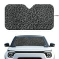 thumbnail image 1 of Jeiento Gray Leopard Sun Visor for Car Windshield Sun Shield for Front Window Blocks UV Rays Easy to Install Sun Shield for Front Window Blocks UV Rays for Cars Truck SUV, 1 of 6