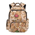 thumbnail image 1 of Jeiento Kids Backpack for School 17 Inch Large Multi-Pocket Water-Resistant Polyester School Backpack for Kids Cute Capybara Daypack for Elementary School, Travel, Suitable for Boys & Girls, 1 of 7