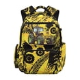 thumbnail image 1 of Jeiento Kids Backpack for School Elementary Primary School Boys 17 Inch Backpack Yellow Tractor Lightweight Water-Resistant Large Capacity Bookbag with Multi-Pocket for Travel Hiking, 1 of 7