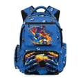 thumbnail image 1 of Jeiento Kids School Backpack for Boys Girls Ages 6-14 Large Capacity Soccer Player Print 17 Inch Laptop Backpack for Elementary School, Travel and Hiking Casual Daypack, 1 of 7
