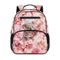 thumbnail image 1 of Jeiento Koala Toddler School Backpack for 2-5 Year Old Kids, Pink Cherry Blossom 13.5 Inch Lightweight Preschool Bag for Girls, 5 Compartment Bookbag with Top Handle, 1 of 7