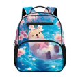 thumbnail image 1 of Jeiento Otter Lightweight Toddler Backpack for Preschool, Cherry Blossom 13.5 Inch School Bag for 3-5 Year Old Girls, Bookbag with 2 Front Zipper Pockets, 1 of 7