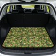 thumbnail image 1 of Jeiento Pine Bell Christmas Car Trunk Mat Size 29" x 39" All Weather Cargo Liner Non Slip Backing Stain Resistant Floor Protector for Sedan SUV Hatchback, 1 of 7