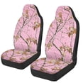 thumbnail image 1 of Jeiento Pink Camo Hunting Car Seat Covers for Front Seats Only, Universal Seat Covers for Auto Truck Van SUV, Car Accessories for Women Men, 1 of 7