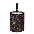 thumbnail image 1 of Jeiento Puppy Dog Paw Car Garbage Can Holder Organizer Storage Box Auto Trash Bin Accessory with Adjustable Buttons Collapsible Automotive Trash Container Fit for SUV Trucks Van Sedans, 1 of 7