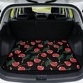 thumbnail image 1 of Jeiento Red Cherry Car Trunk Mat 29"x39", All Weather Cargo Liner Non Slip Stain Resistant Protector for Sedan SUV Truck Van, 1 of 7