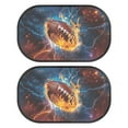 thumbnail image 1 of Jeiento Rugby Car Window Sun Shades for Side Window Baby Windows Shades for Car 2pcs Kids Car Rear Window Shade Sun Block UV Ray Lighting and Glare, 1 of 7
