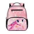 thumbnail image 1 of Jeiento Sea Turtle 13.5 Inch Toddler Backpack, Soft Kids Preschool Bookbag with Top Handle & Adjustable Straps, Pink Multi Pockets Daily School Bag for Little Boys Girls Daycare Outdoor Trip, 1 of 7