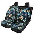 thumbnail image 1 of Jeiento Sea Turtle Car Seat Covers Full Set for Women Men 4 Pcs Floral Bucket Seat Covers Back Seat Protector Elastic Car Seat Covers Decor Interior Auto Accessory Universal Fit for SUV Van Truck, 1 of 7