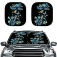 thumbnail image 1 of Jeiento Sea Turtle Sun Shade for Car Windshield Foldable Sun Visor Sunshade for SUV Truck Van Sedan Front Window Sun Shield Sun Heat Protection Auto Accessories Set of 2, 1 of 7