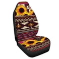 thumbnail image 1 of Jeiento Southwest Aztec Car Seat Covers Front Seats Only Purple Driver Seat Cover High Back Seat Cushion Covers Auto Decoration Interior Accessories Fit for SUV Van Truck Sedan, 1 of 6