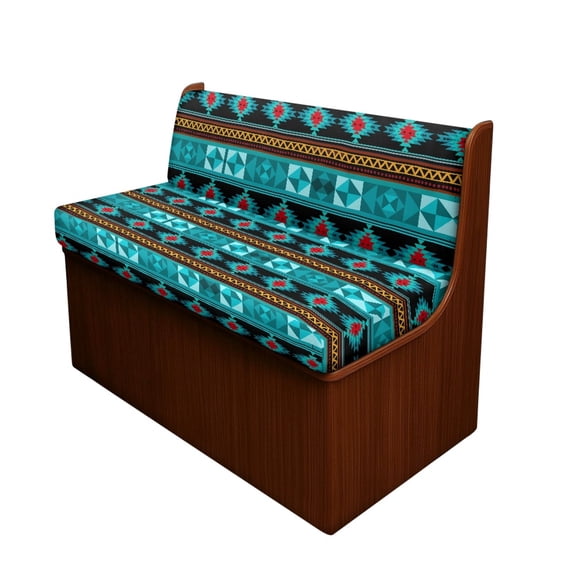 Jeiento Southwest Aztec RV Dinette Cushion Covers Booth Set 2 Pcs Camper Cushion Covers Ethnic Style Couch Cover for RV Camper Sofa Including 1 Bench Cover and 1 Backrest Cover