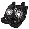 thumbnail image 1 of Jeiento Sun and Moon Car Seat Covers Set of 4 Stretchy Bucket Seat Cushion Rear Bench Protector for RV Truck SUV Automotive Accessory Easy to Install, 1 of 7