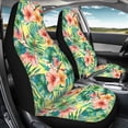 thumbnail image 1 of Jeiento Tropical Flower Car Seat Cover Non-Slip Auto Front Seat Covers Automobile Accessories Universal Fit for Most Cars Sedans Trucks SUVs Van, 1 of 7