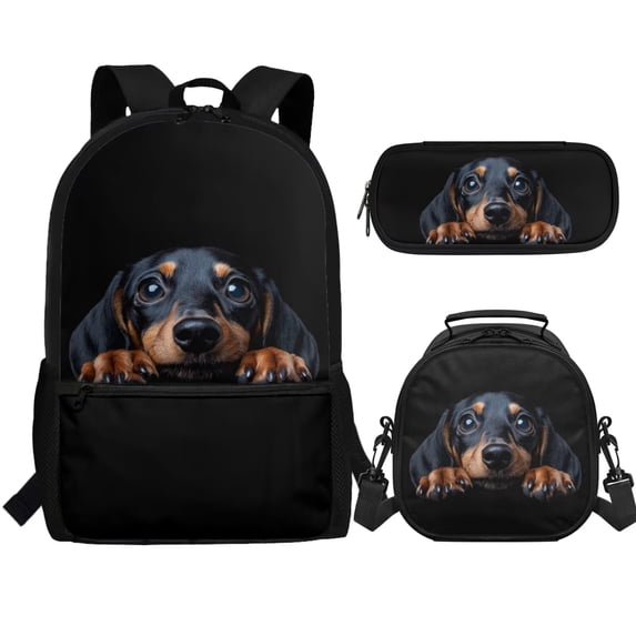 Jeiento Western Horse Backpack and Lunch Box for Girls 8-10/10-12 Kids Bookabags for 6th Grade Elementary School Back Pack with Lunch Bag Pencil Case Middle Student Book Bag Set Schoolbag