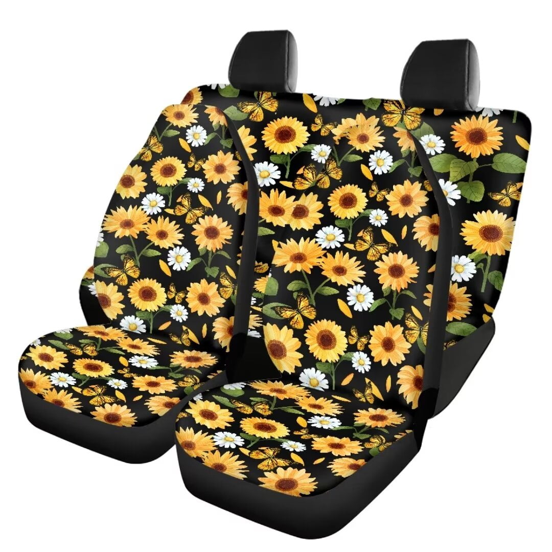 Sunflower Seat Covers For Carsnull