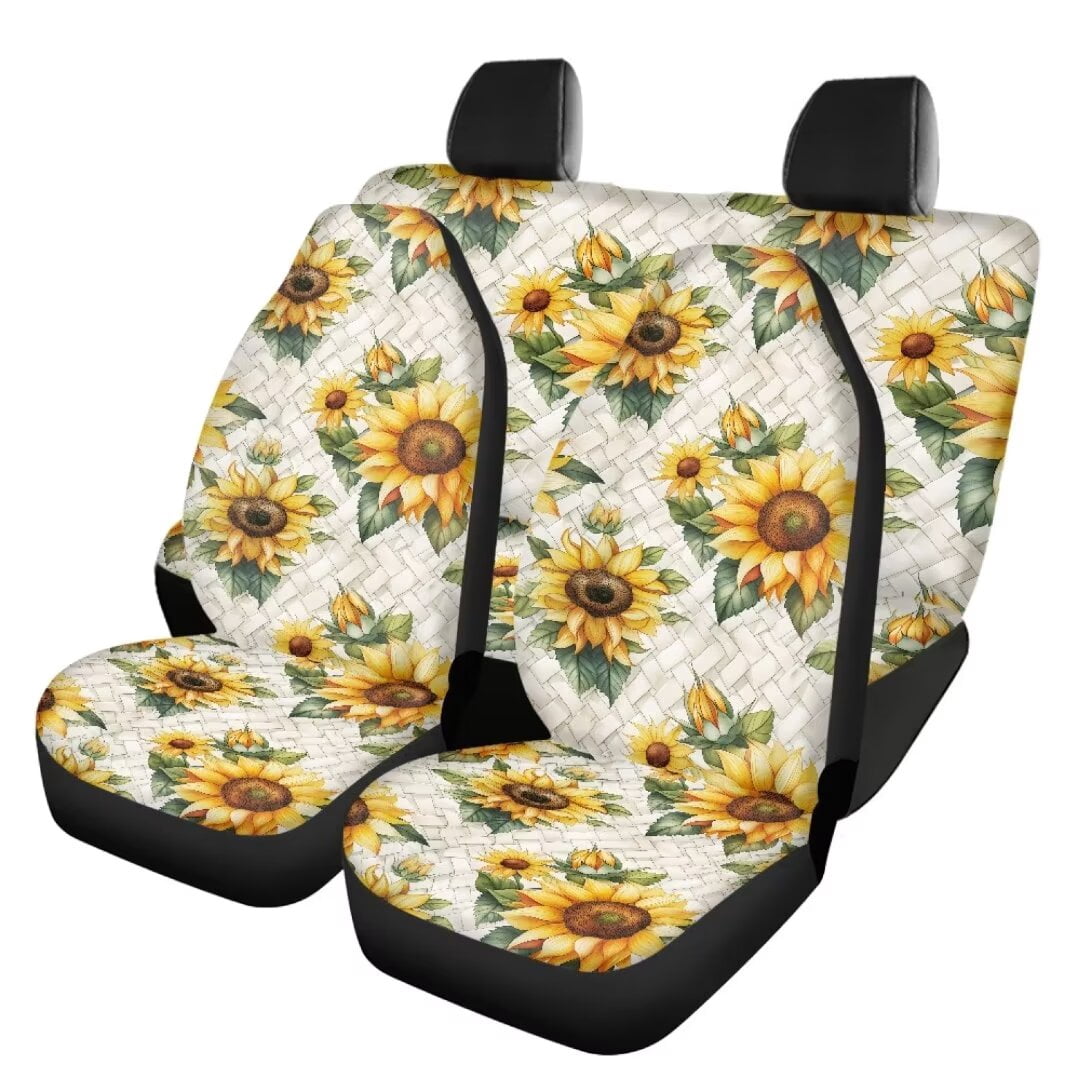 Sunflower Seat Covers For Carsnull