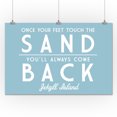 thumbnail image 1 of Jekyll Island, Georgia - You'll Always Come Back - Simply Said - Lantern Press Artwork (24x36 Giclee Gallery Print, Wall Decor Travel Poster), 1 of 1