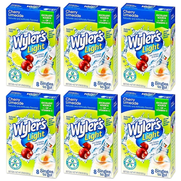Jel Sert Wylers Light Drink Mix, 8 ea