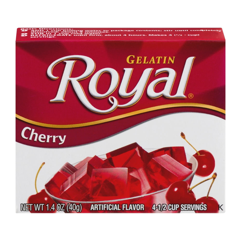 Jel-sert Royal Cherry Small Gelatin