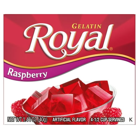 Royal Raspberry Gelatin, 1.4 oz