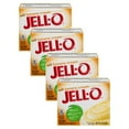 JellO Banana Cream Instant Cook & Serve Pudding (4 Pack)