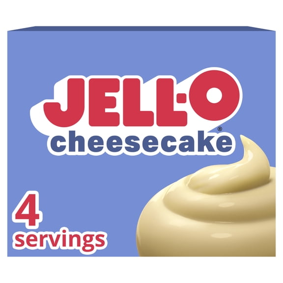 Jell-O Cheesecake Instant Pudding & Pie Filling Mix, 3.4 oz Box