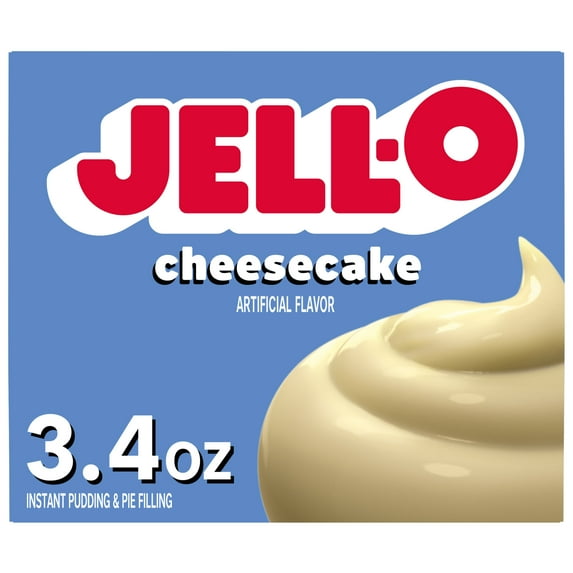 Jell-O Cheesecake Instant Pudding & Pie Filling Mix, 3.4 oz Box