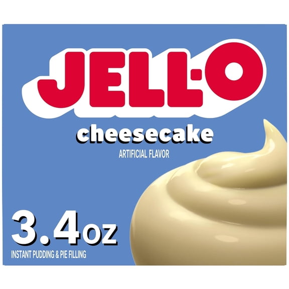 Jell-O Cheesecake Instant Pudding & Pie Filling Mix (3.4 oz Box) (Pack of 3)