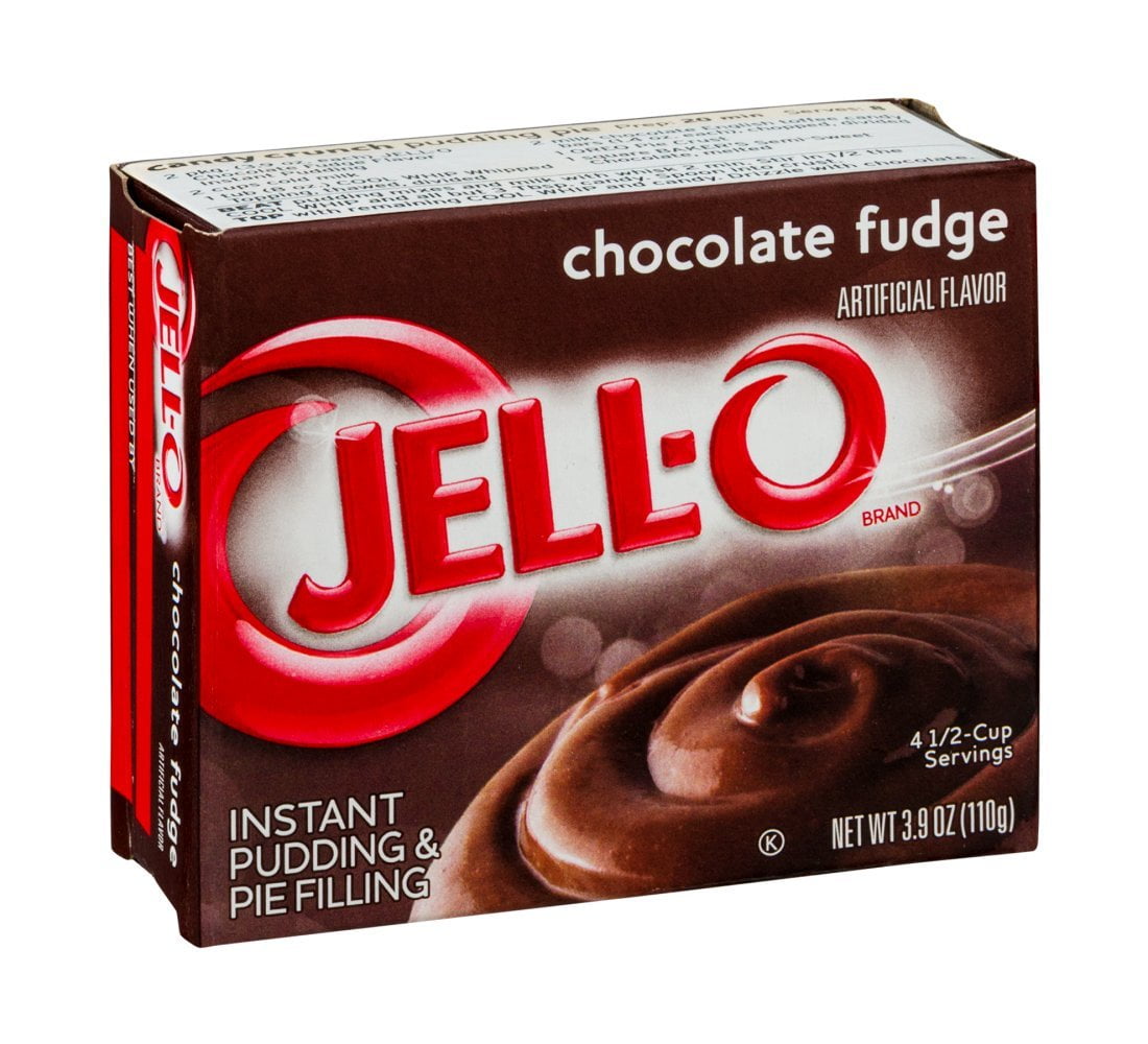 JellO Chocolate Fudge Instant Pudding & Pie Filling Mix (24 Ct Pack, 3