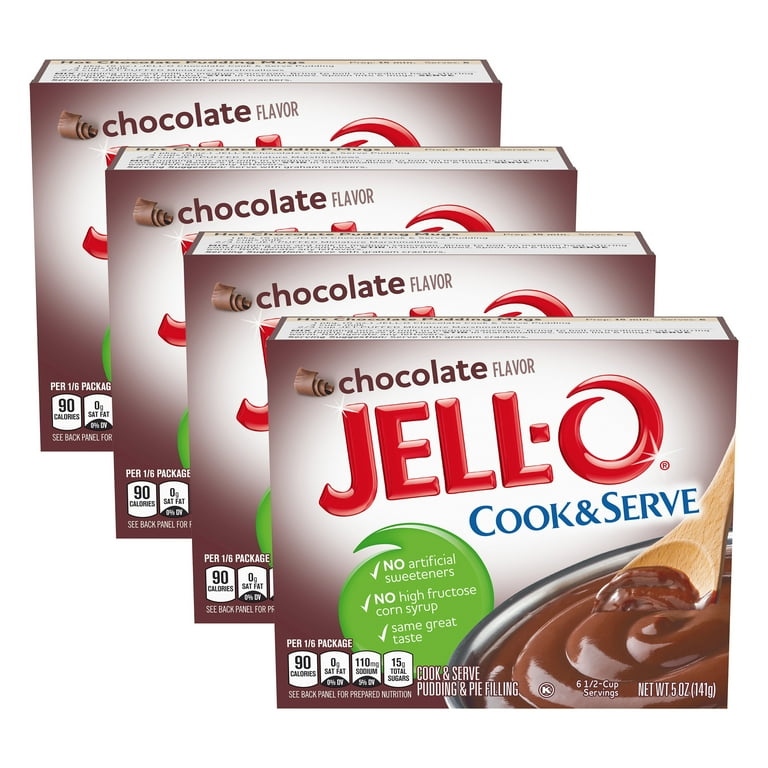 Jello chocolate cook and serve pudding outlet