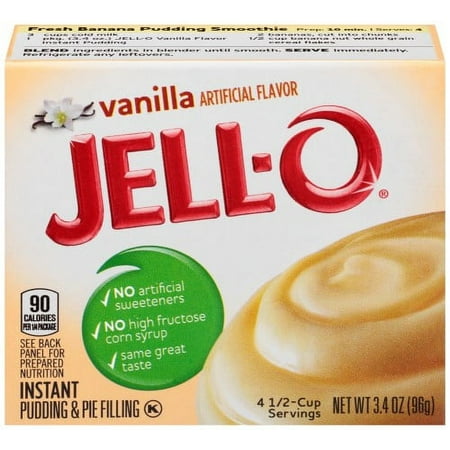 Jell-O Instant Vanilla Pudding & Pie Filling - (Pack of 18)