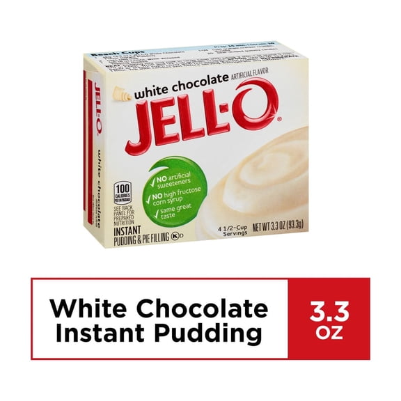 Jell-O Instant White Chocolate Pudding & Pie Filling (Pack of 10)