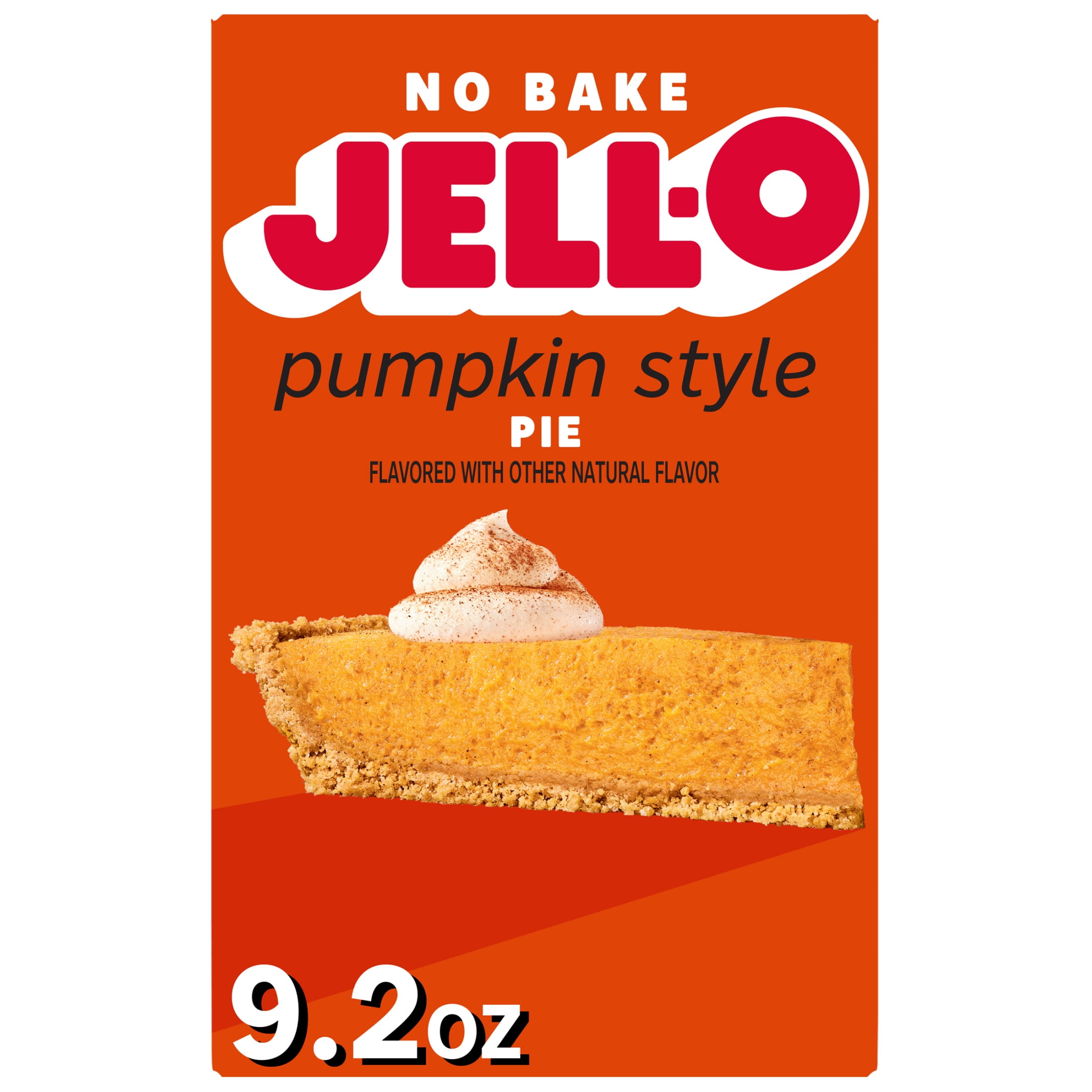 Jell-O Easy Use No Bake Pumpkin Pie Dessert Kit, Complete with