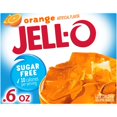 JellO Orange SugarFree Gelatin Mix (0.6 oz Boxes, Pack of 24