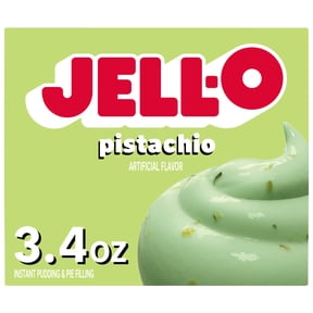 Jell-O Pistachio Artificially Flavored Instant Pudding & Pie Filling Mix, 3.4 oz. Box